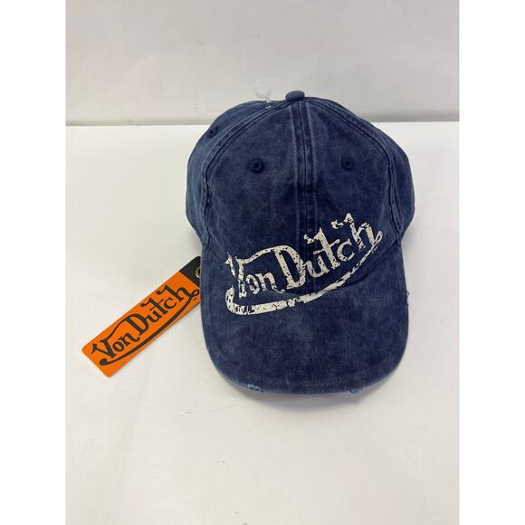 Von Dutch Trucker Denim Washed Hat Cap New Unisex
